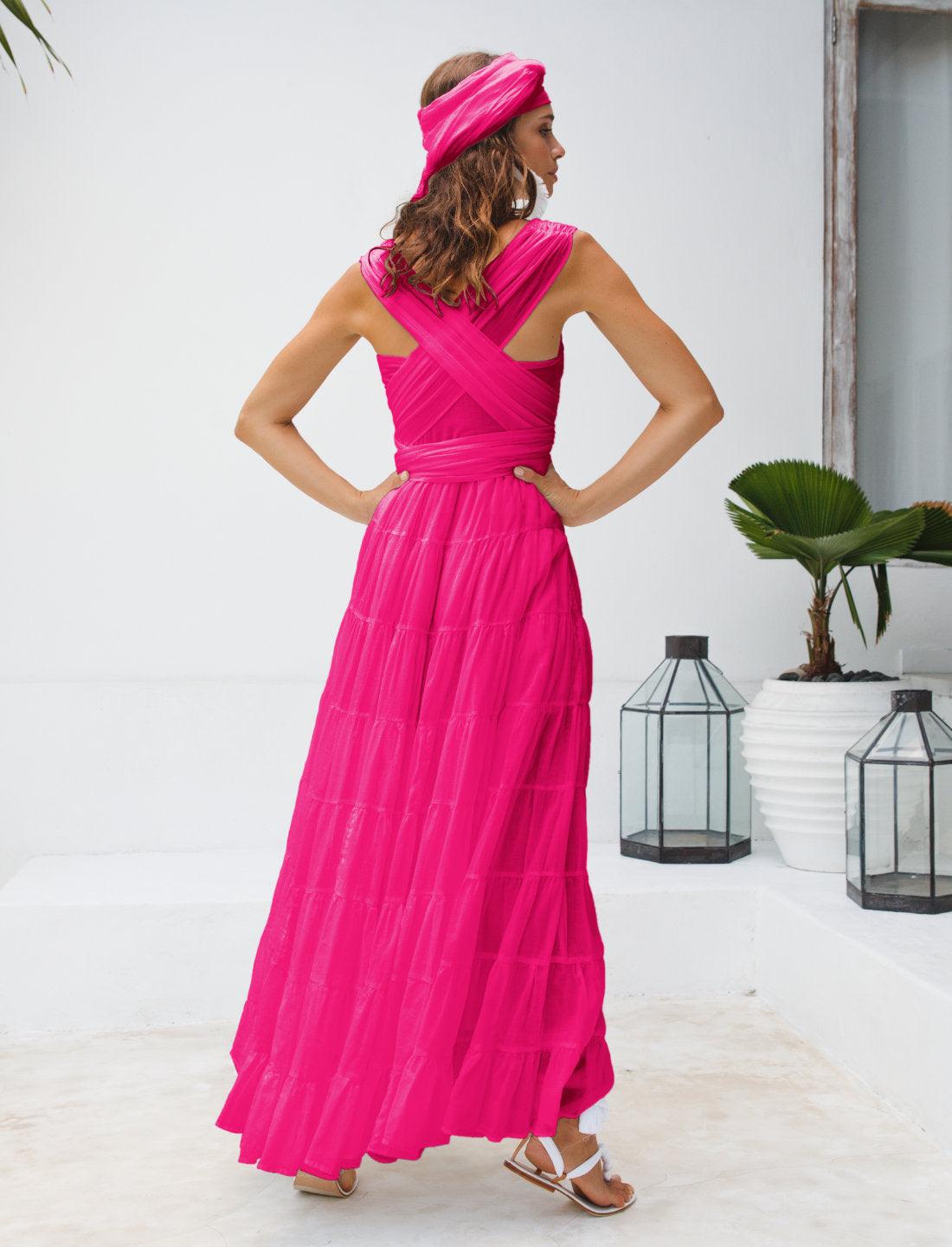 SELMA WOMEN BOHEMIAN MAXI DRESS - Erika Peña