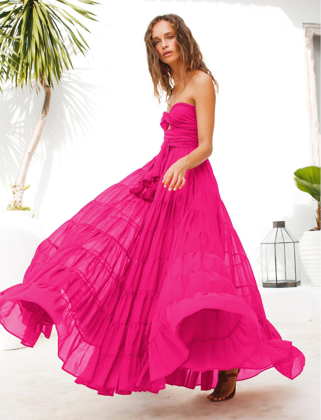 SELMA WOMEN BOHEMIAN MAXI DRESS - Erika Peña
