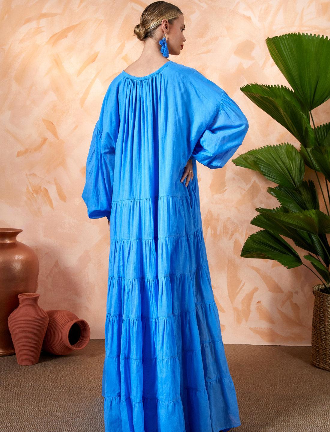 ELLA WOMEN BOHEMIAN MAXI DRESS - Erika Peña