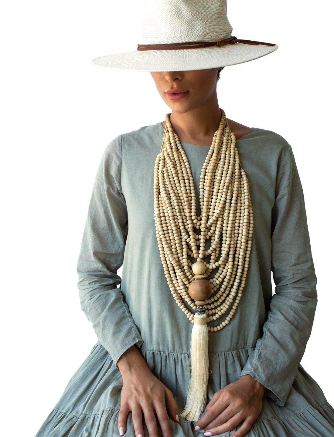 Gilligan Short Tassel Necklace - Erika Peña