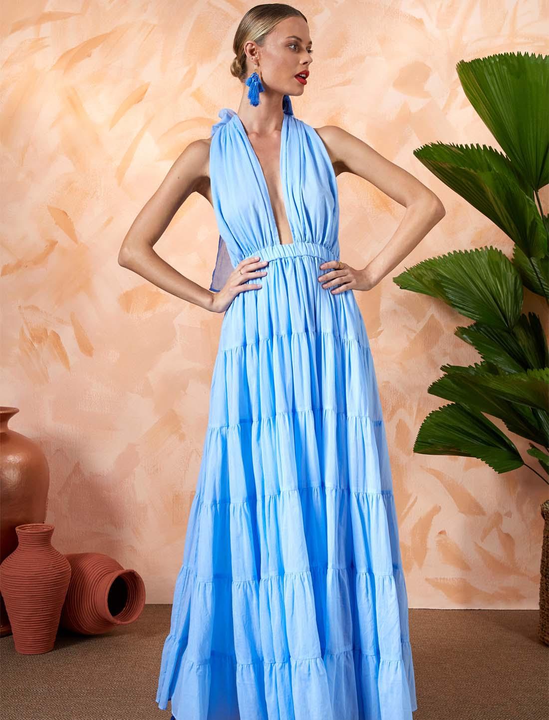 VEA MAXI DRESS - Erika Peña