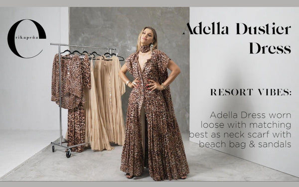 STYLE AS YOU LIKE: ADELLA LEOPARD DRESS - Erika Peña