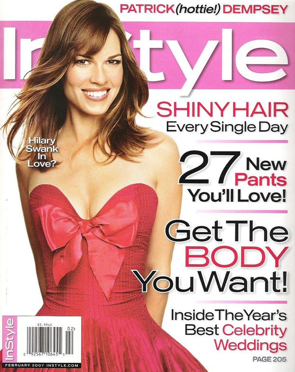 InStyle February 2007 Magazine - Erika Peña