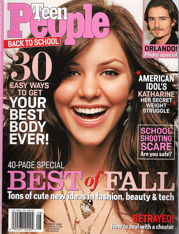 Teen People August 2006 Magazine - Erika Peña