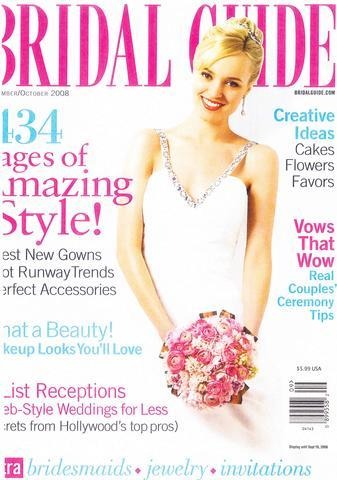 Bridal Guide September-October 2008 Magazine - Erika Peña