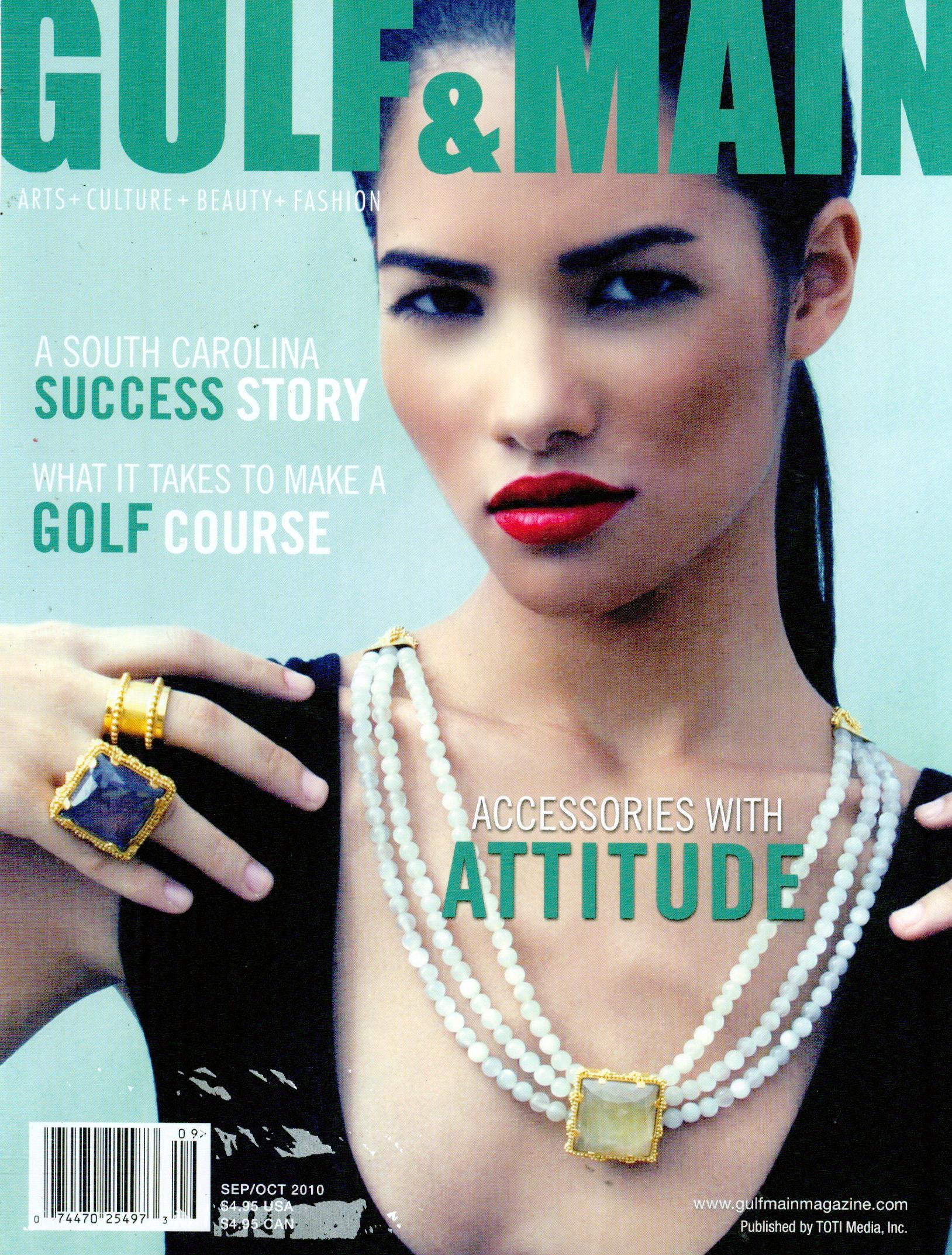 Gulf & Main Magazine September / October 2010 - Erika Peña