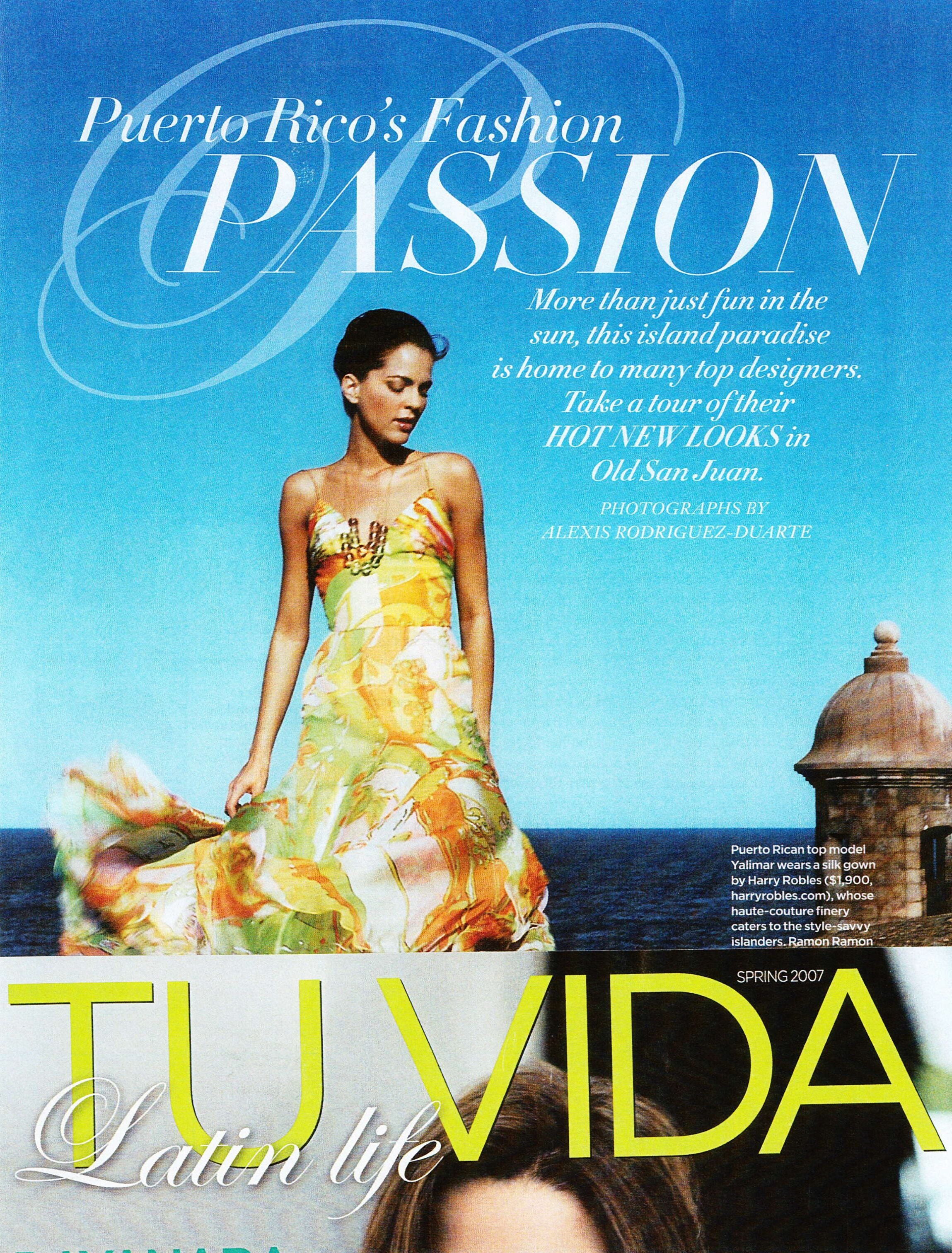 Tu Vida Spring 2007 Magazine - Erika Peña