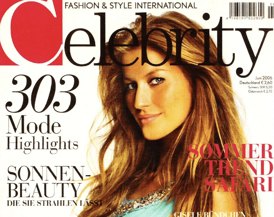 Celebrity Germany June 2006 Magazine - Erika Peña