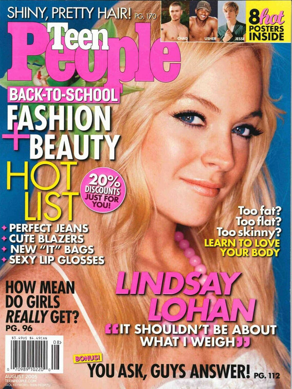 Teen People August 2005 Magazine - Erika Peña