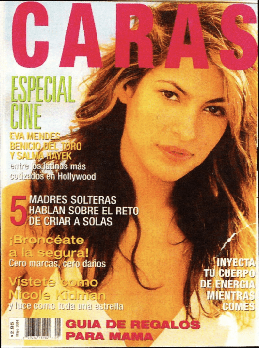 Caras May 2004 Magazine - Erika Peña