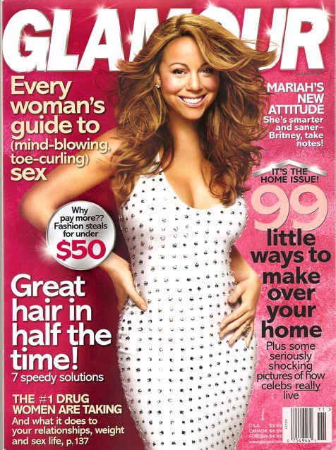 Glamour November 2007 Magazine - Erika Peña