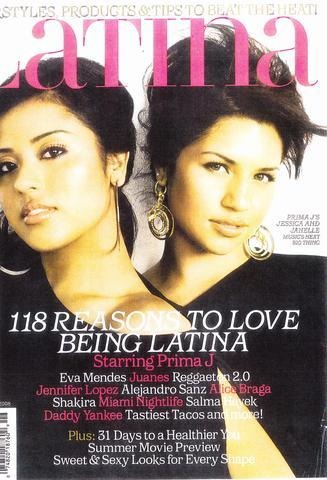 Latina Magazine 2008 - Erika Peña