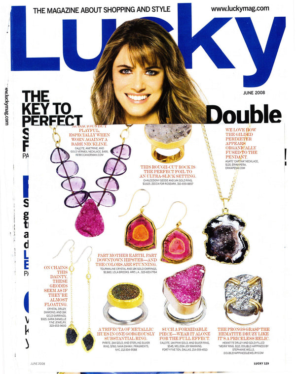 Lucky June 2008 Magazine - Erika Peña