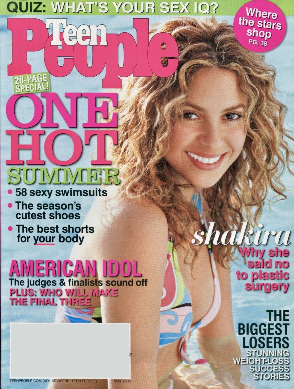 Teen People Fashion May 2006 Magazine - Erika Peña