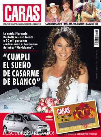 Caras December 2005 Magazine - Erika Peña