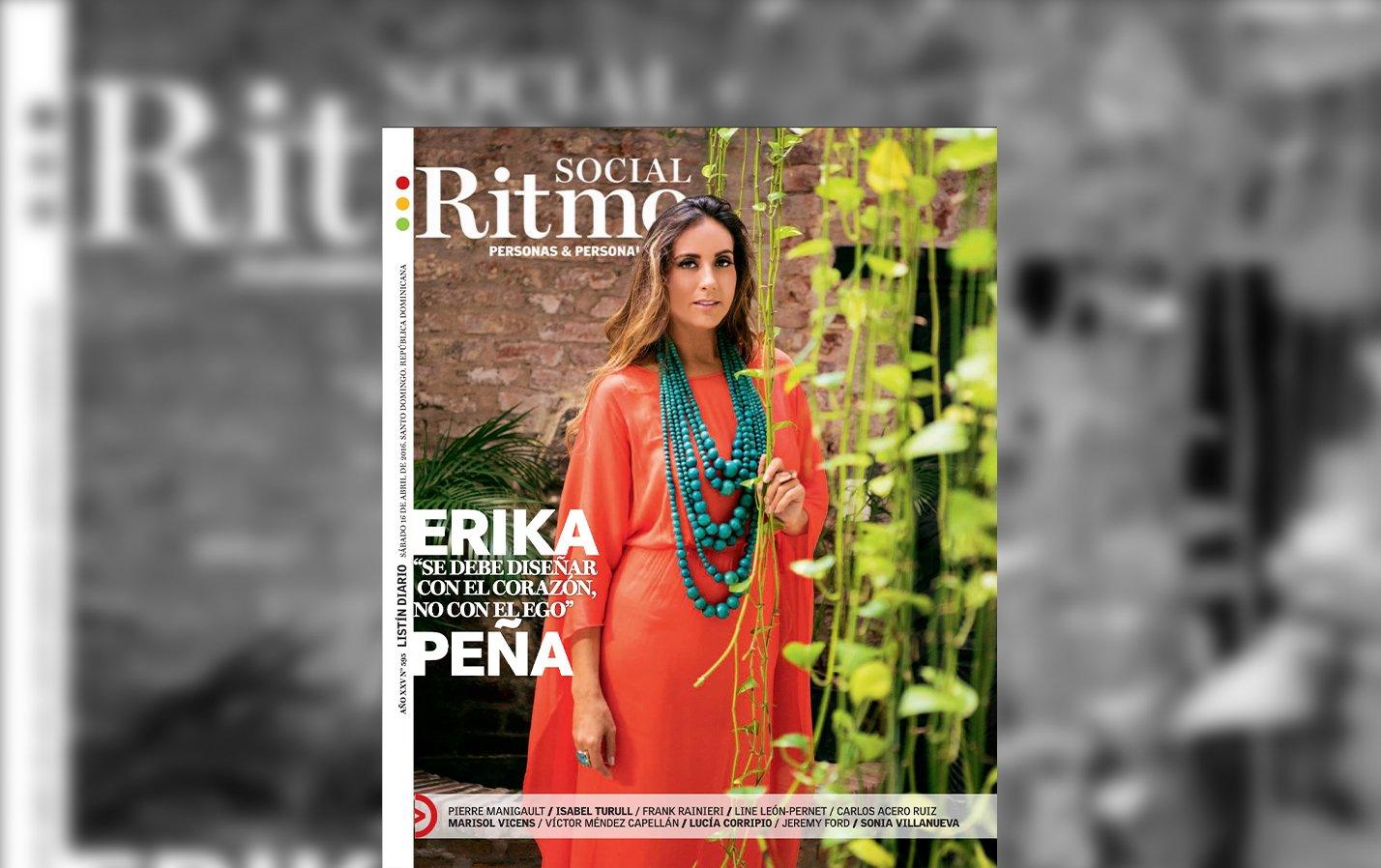 Social Ritmo Magazine September 2016 - Erika Peña