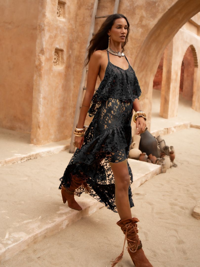 JEANINE FLOWING DRESS