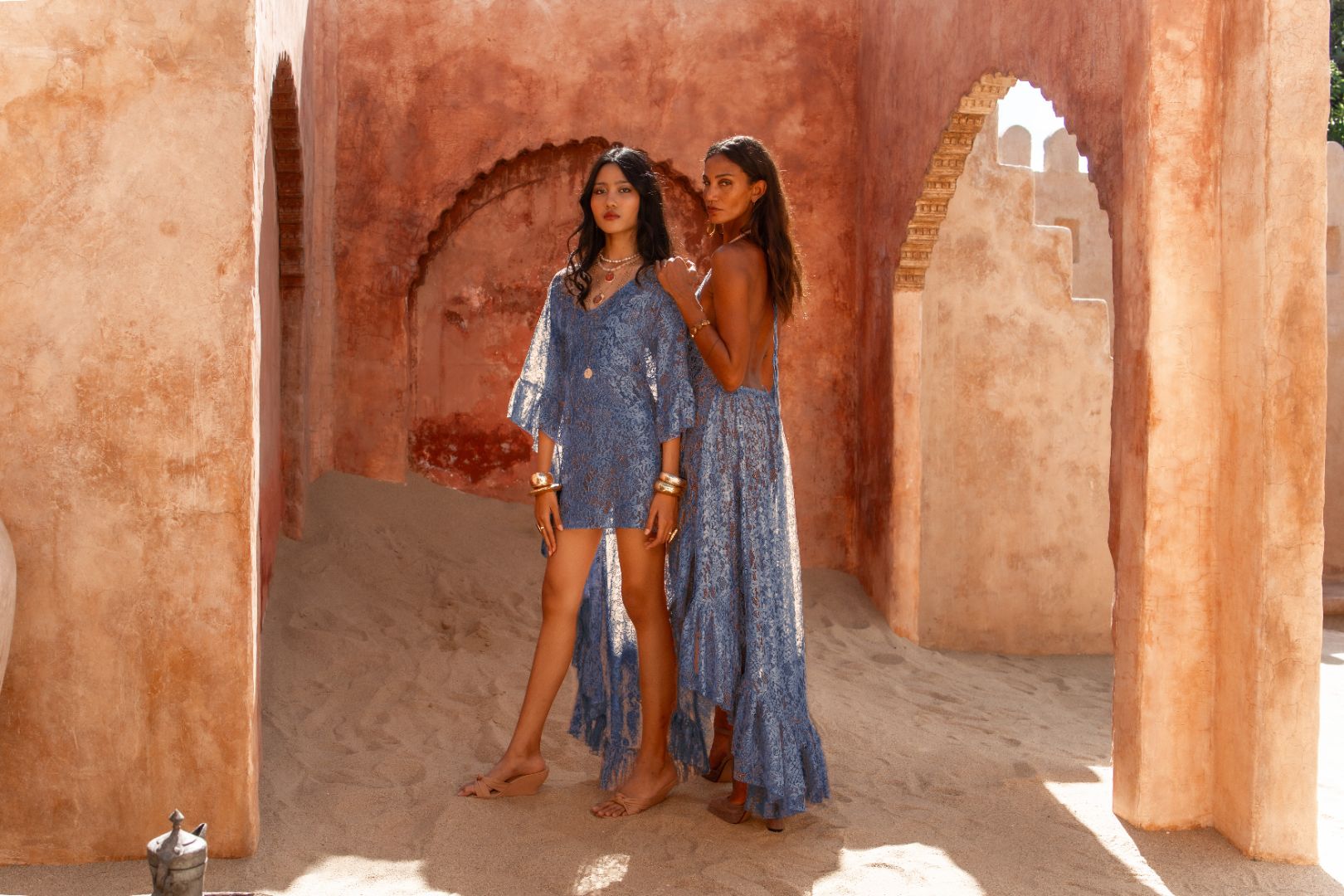 JEANINE FLOWING DRESS