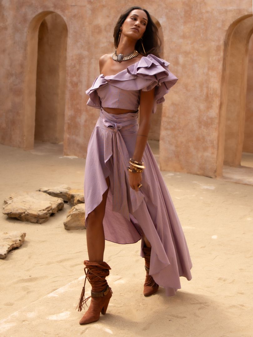 MARGARITA RUFFLE TOP