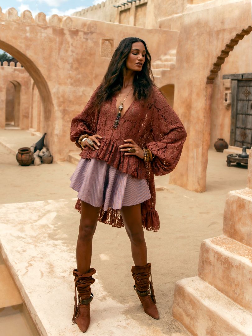 DAPHNE FLOWING BLOUSE