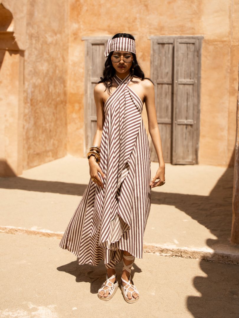 ALEXIA WRAP DRESS