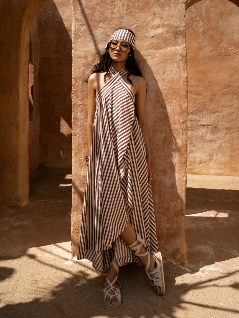 ALEXIA WRAP DRESS