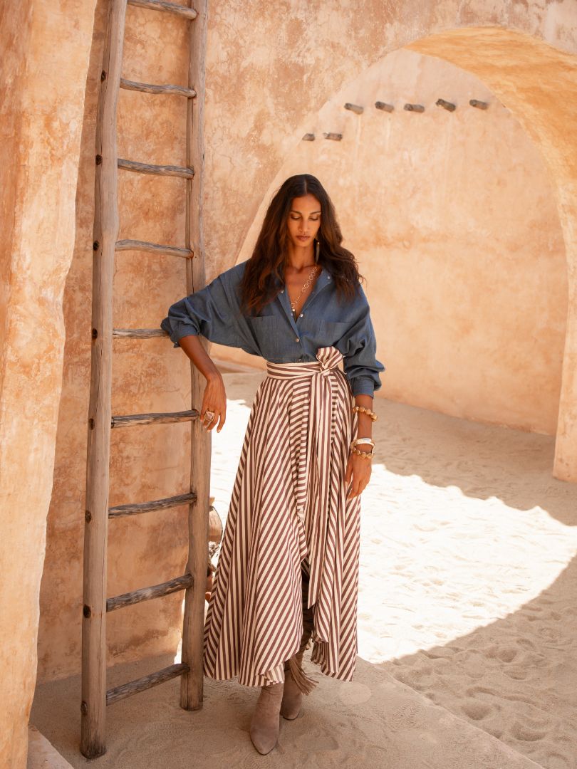ALEXIA WRAP DRESS