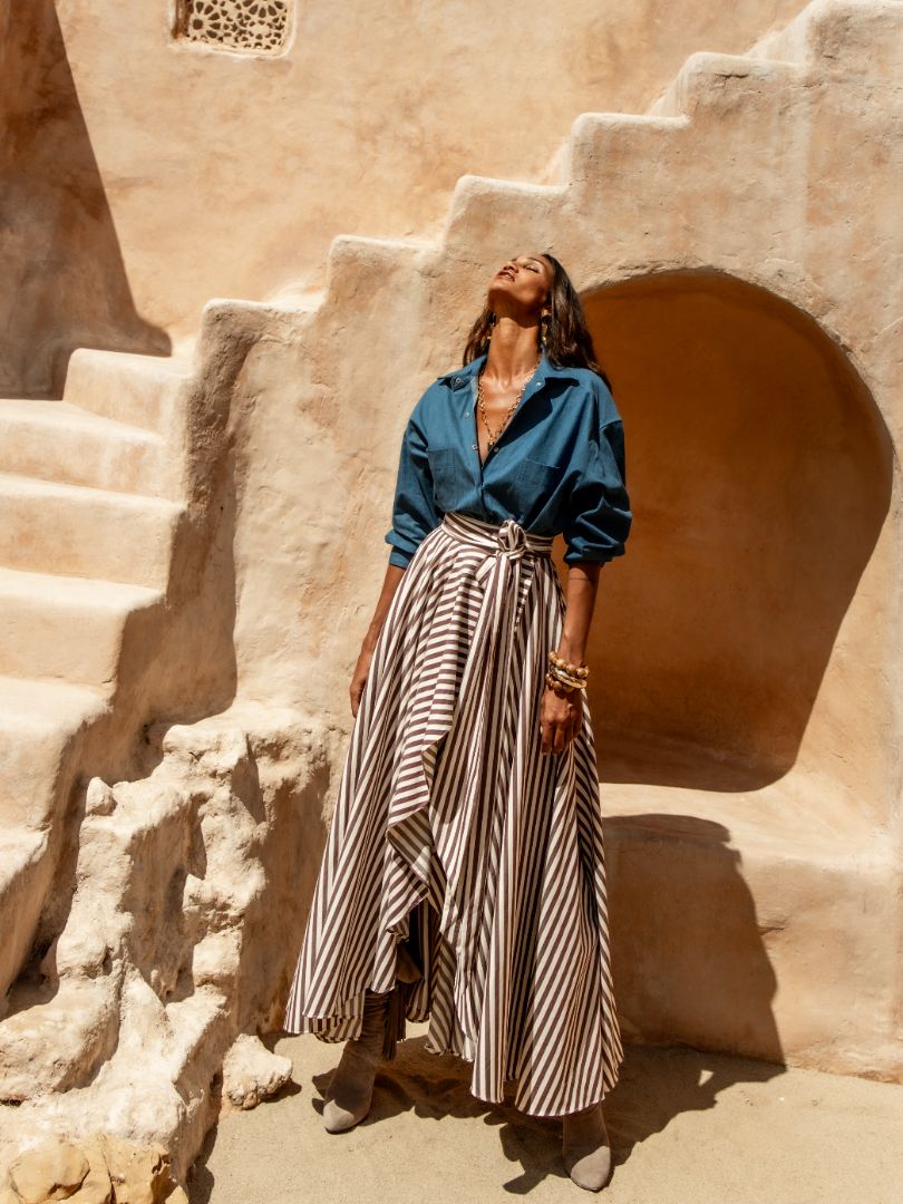 ALEXIA WRAP DRESS