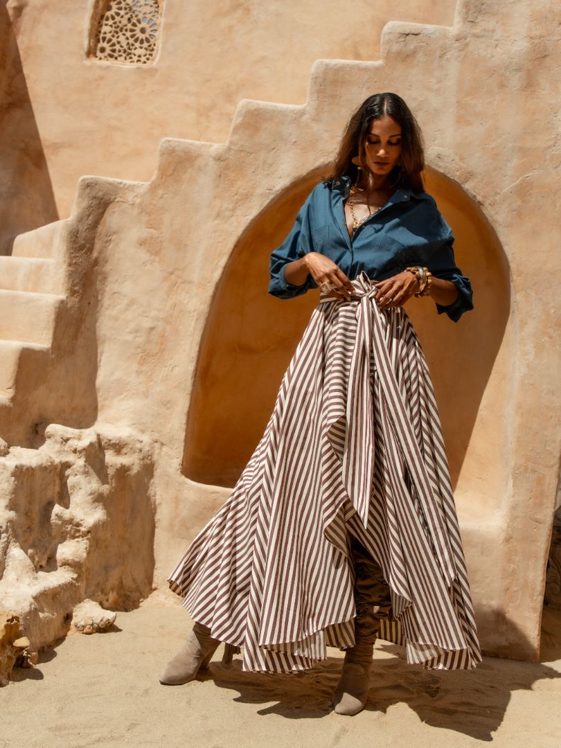 ALEXIA WRAP DRESS