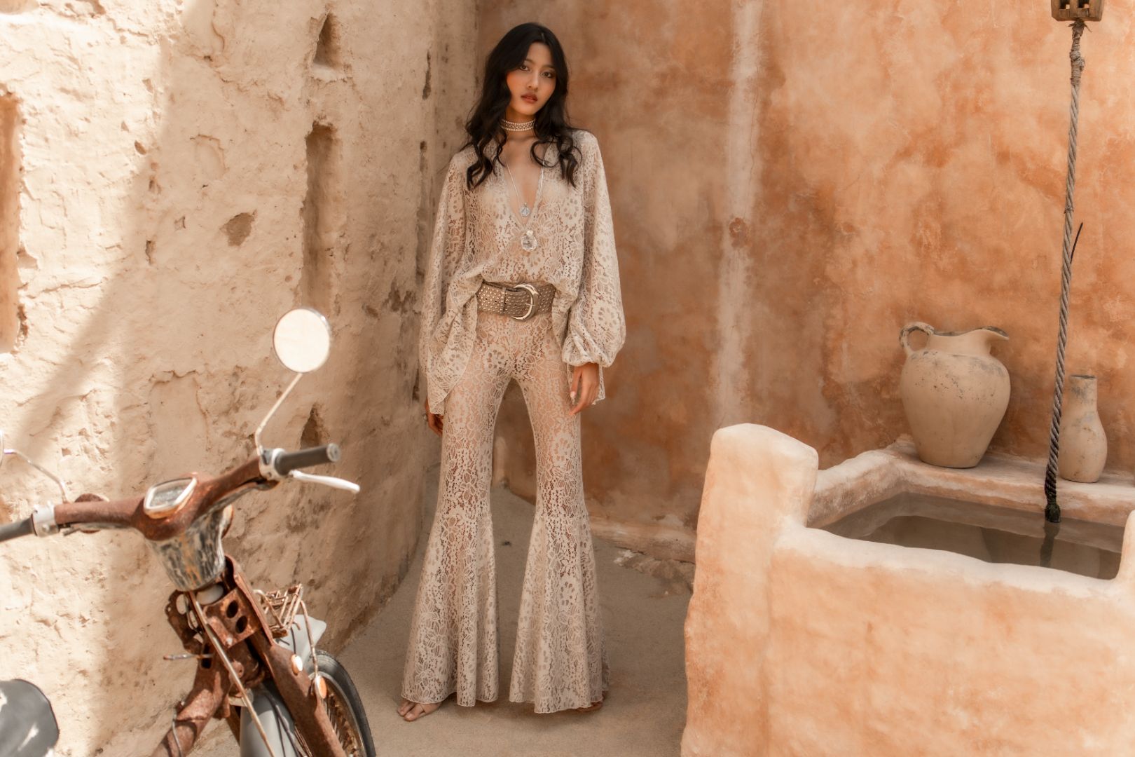 BELLA LACE PANTS
