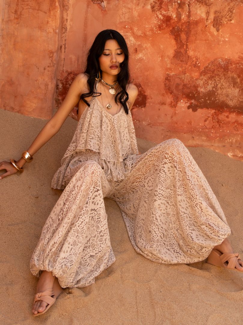 JEANINE LACE PANTS