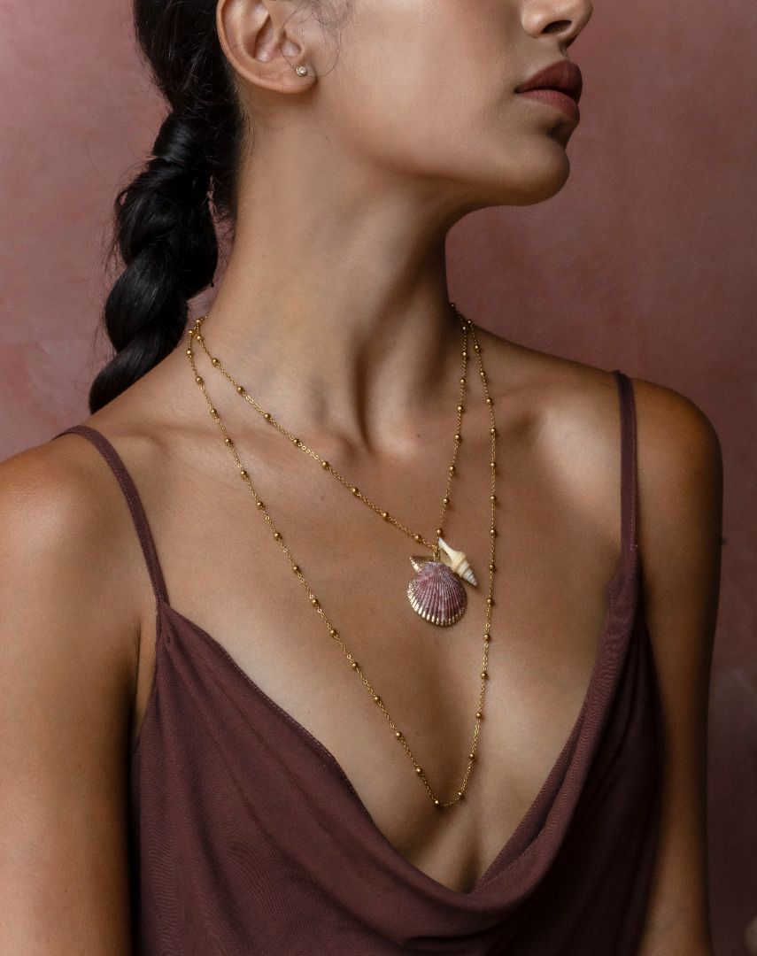 Caracol Layered Necklace