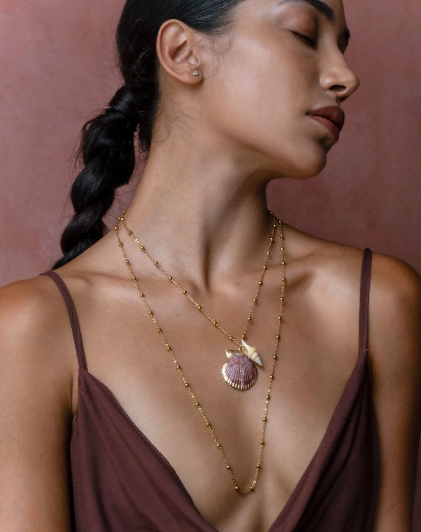 Caracol Layered Necklace
