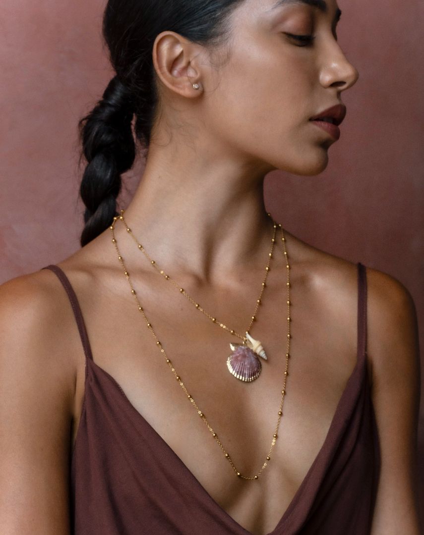 Caracol Layered Necklace