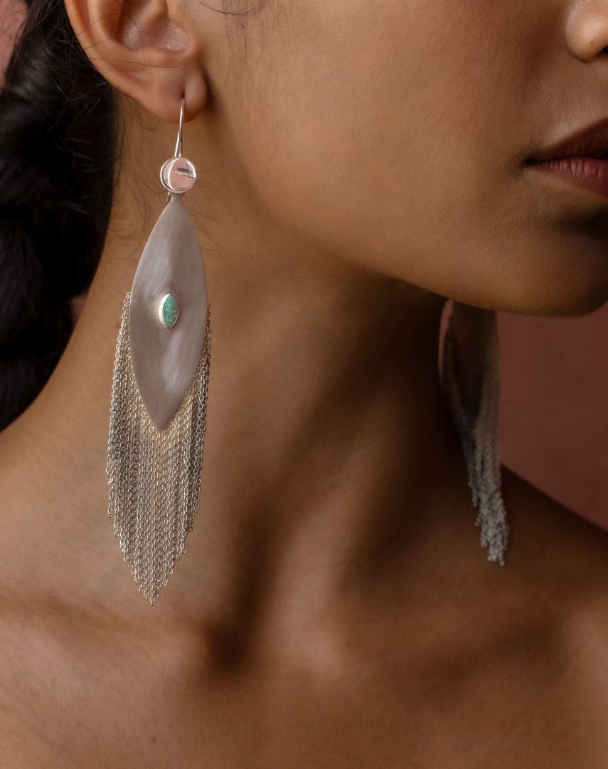 Ojo Fringe Earrings