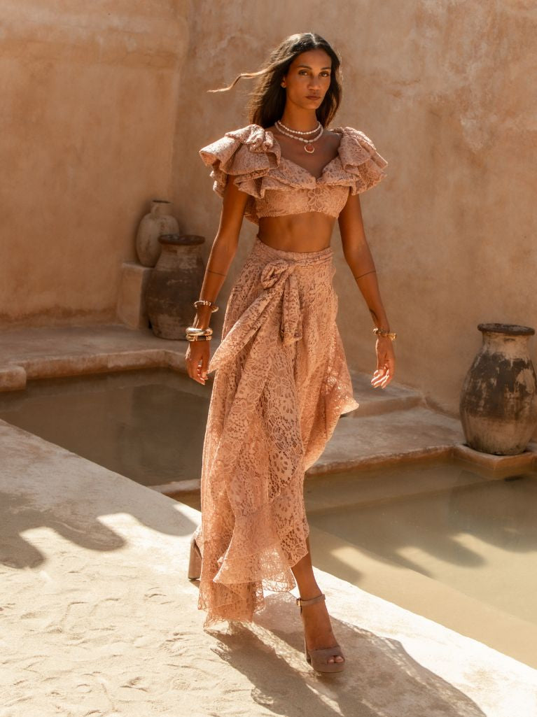INNA RUFFLE TOP