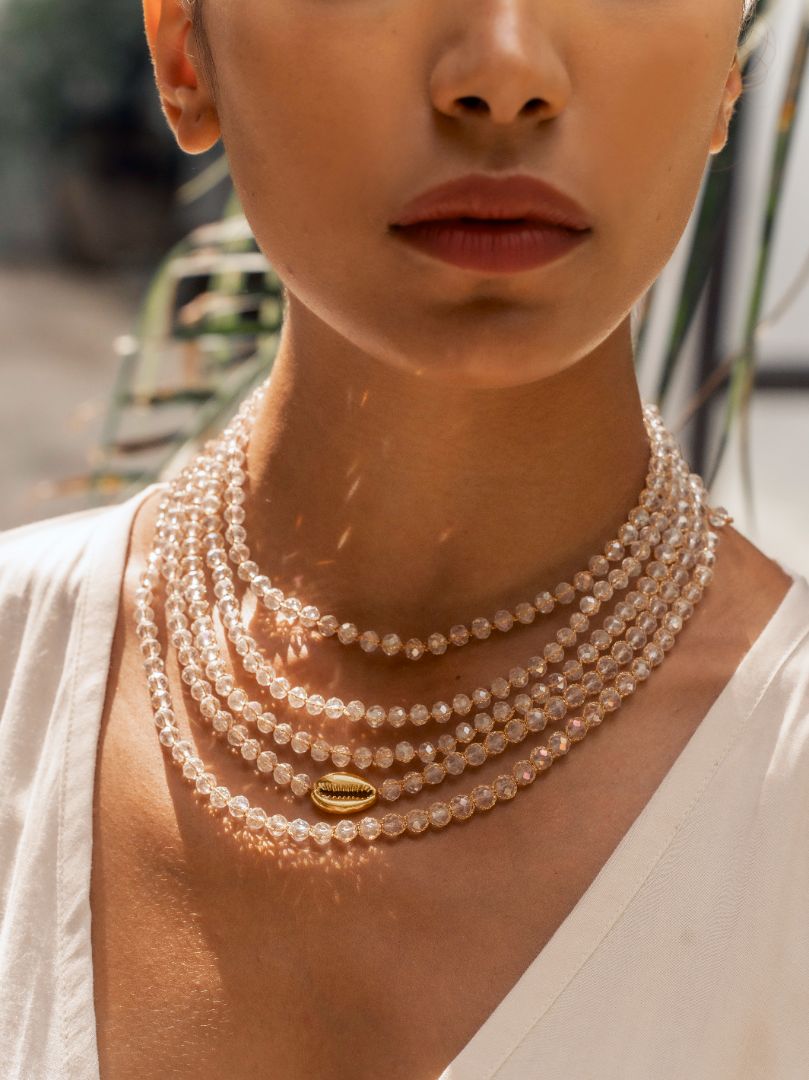 Marjan Crystal Necklace