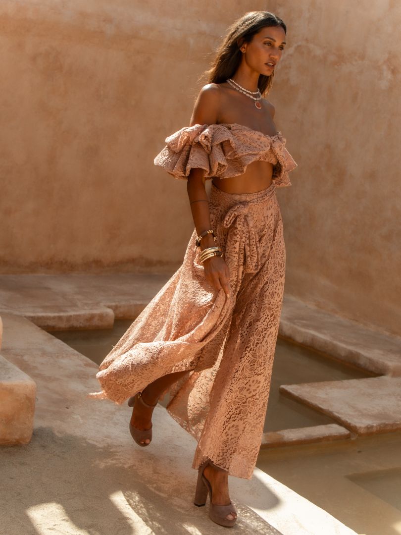 INNA RUFFLE TOP