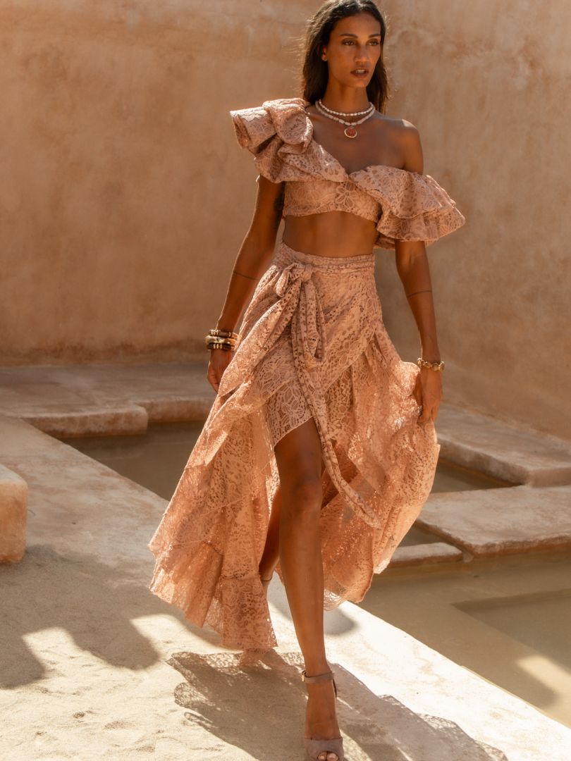 INNA RUFFLE TOP