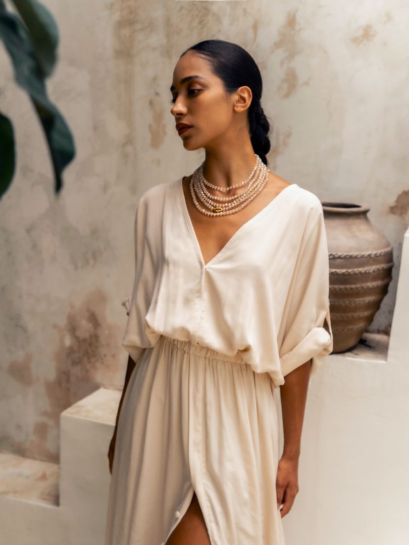 Marjan Crystal Necklace