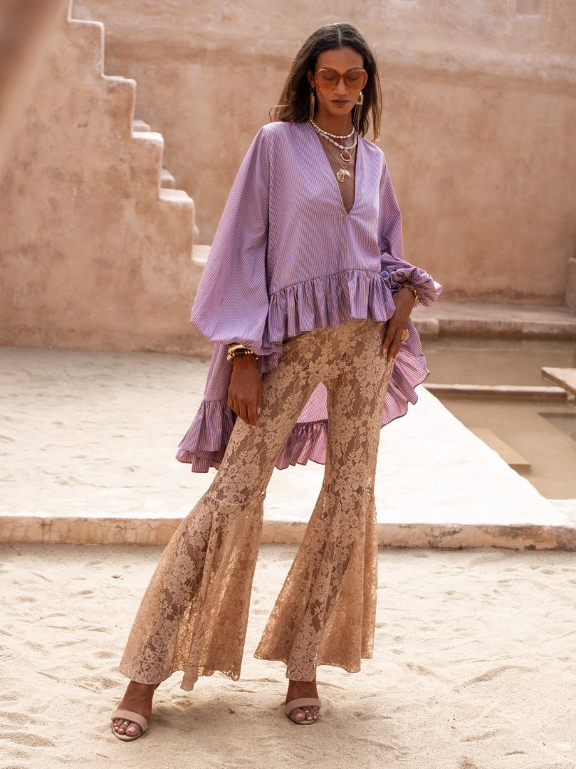 JULES COLLIE FLOWING BLOUSE