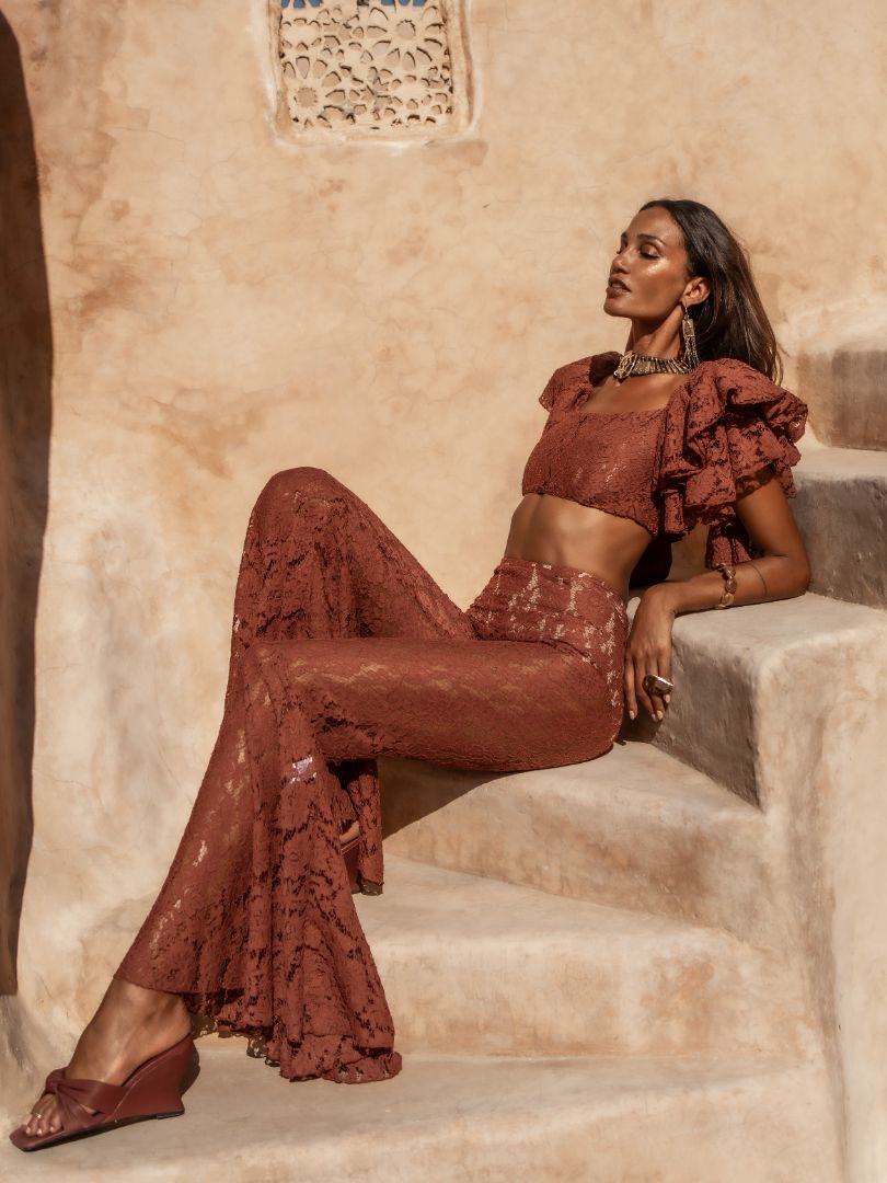 BELLA LACE PANTS