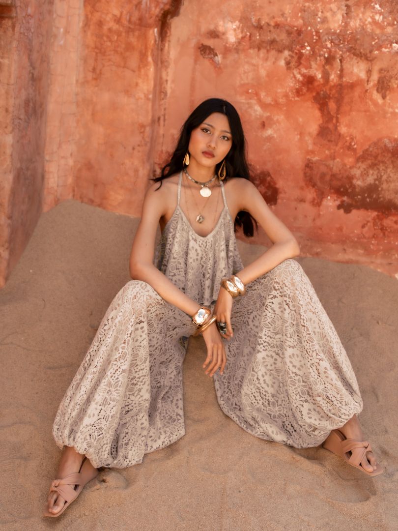 ALADDIN LACE PANTS