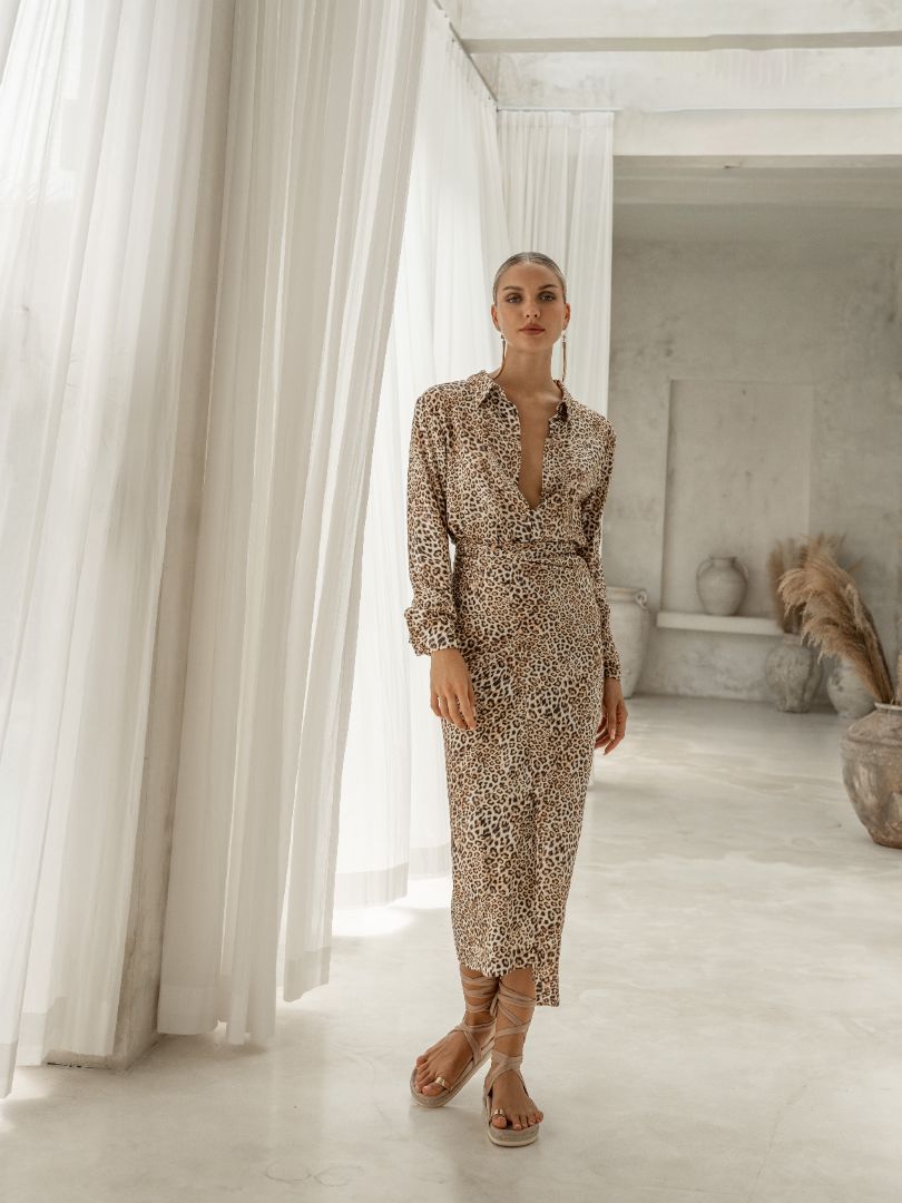 YARA WRAP DRESS