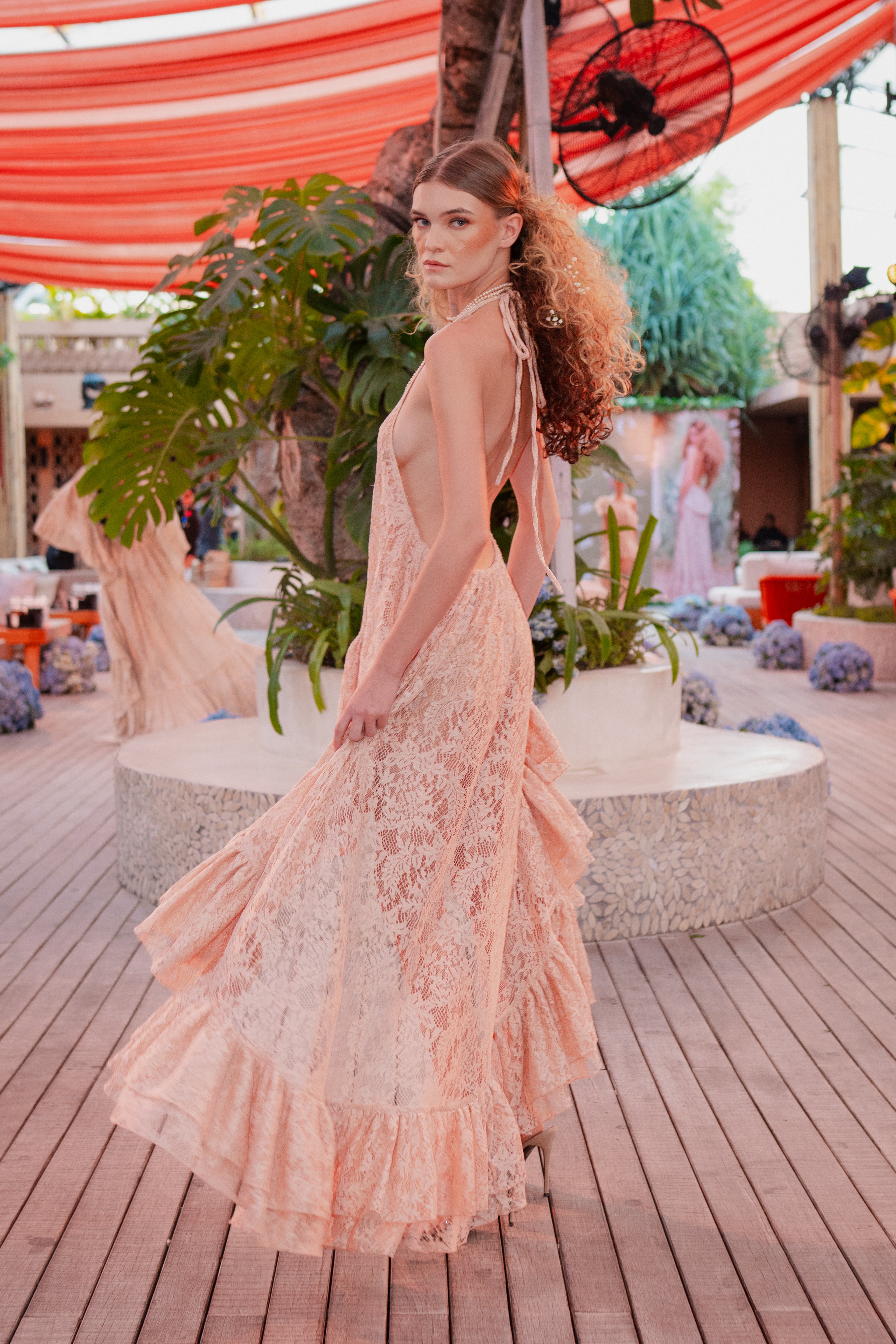 BRIGETTE FLOWING DRESS