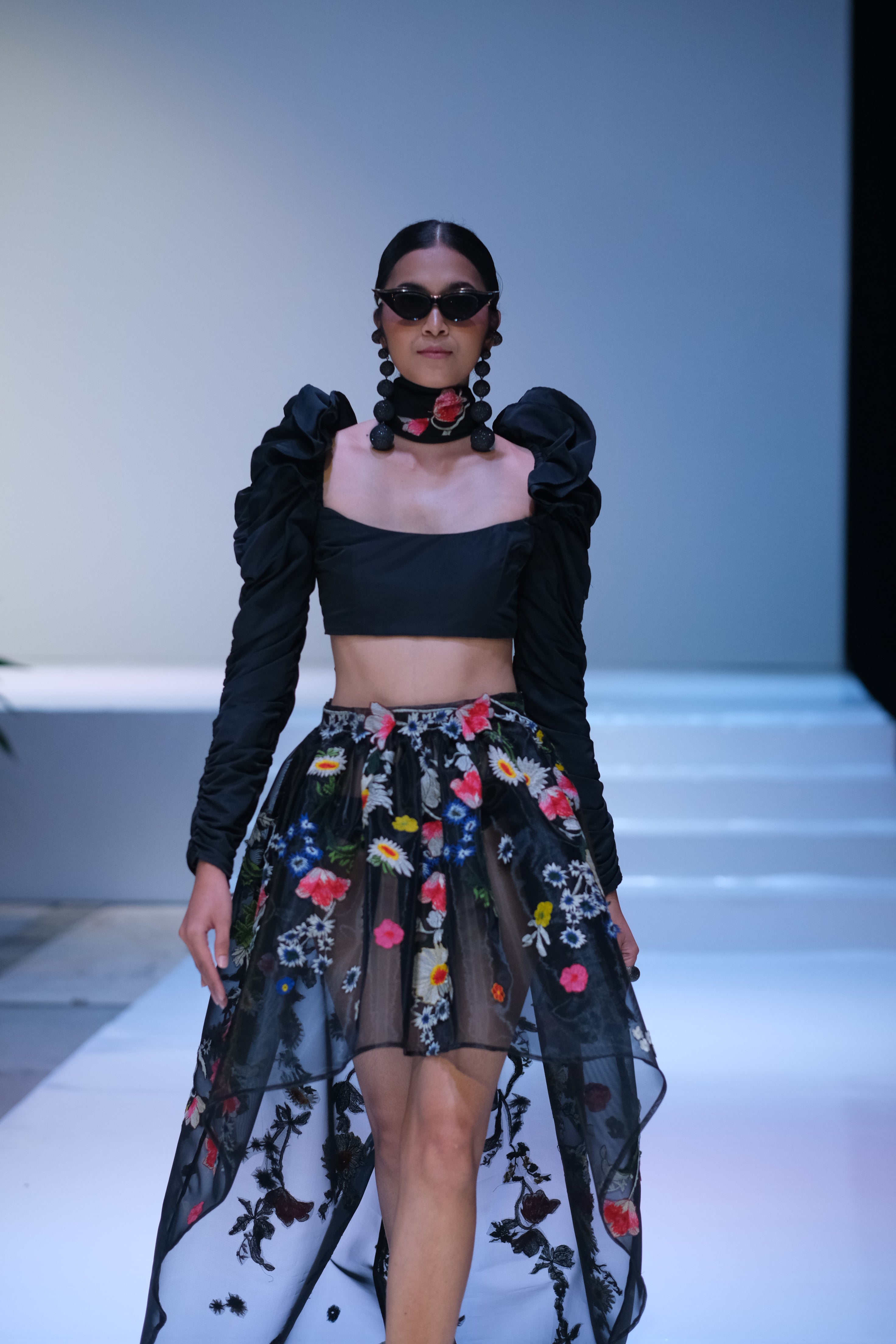 CASSANDRA ORGANZA SKIRT