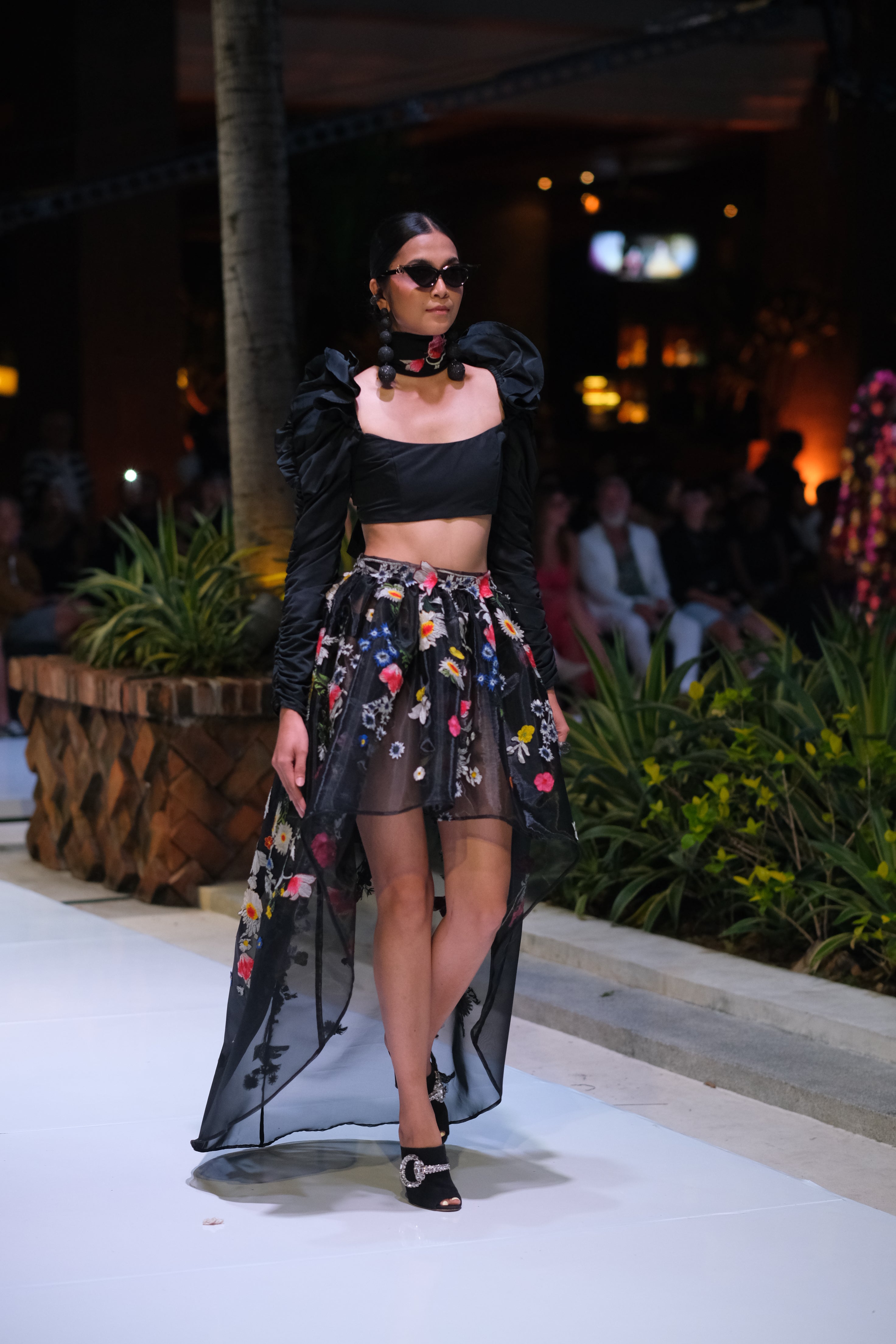 CASSANDRA ORGANZA SKIRT