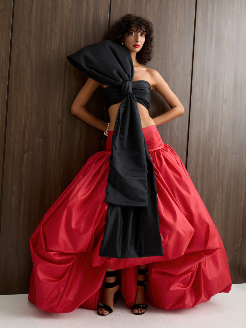 Velvet Bow Belt