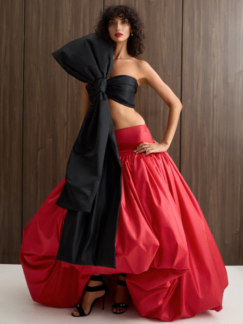 Velvet Bow Belt