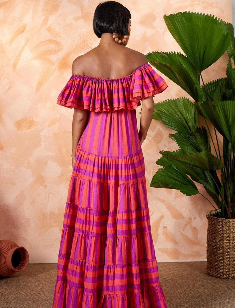 RITA BOHEMIAN MAXI DRESS - Erika Peña